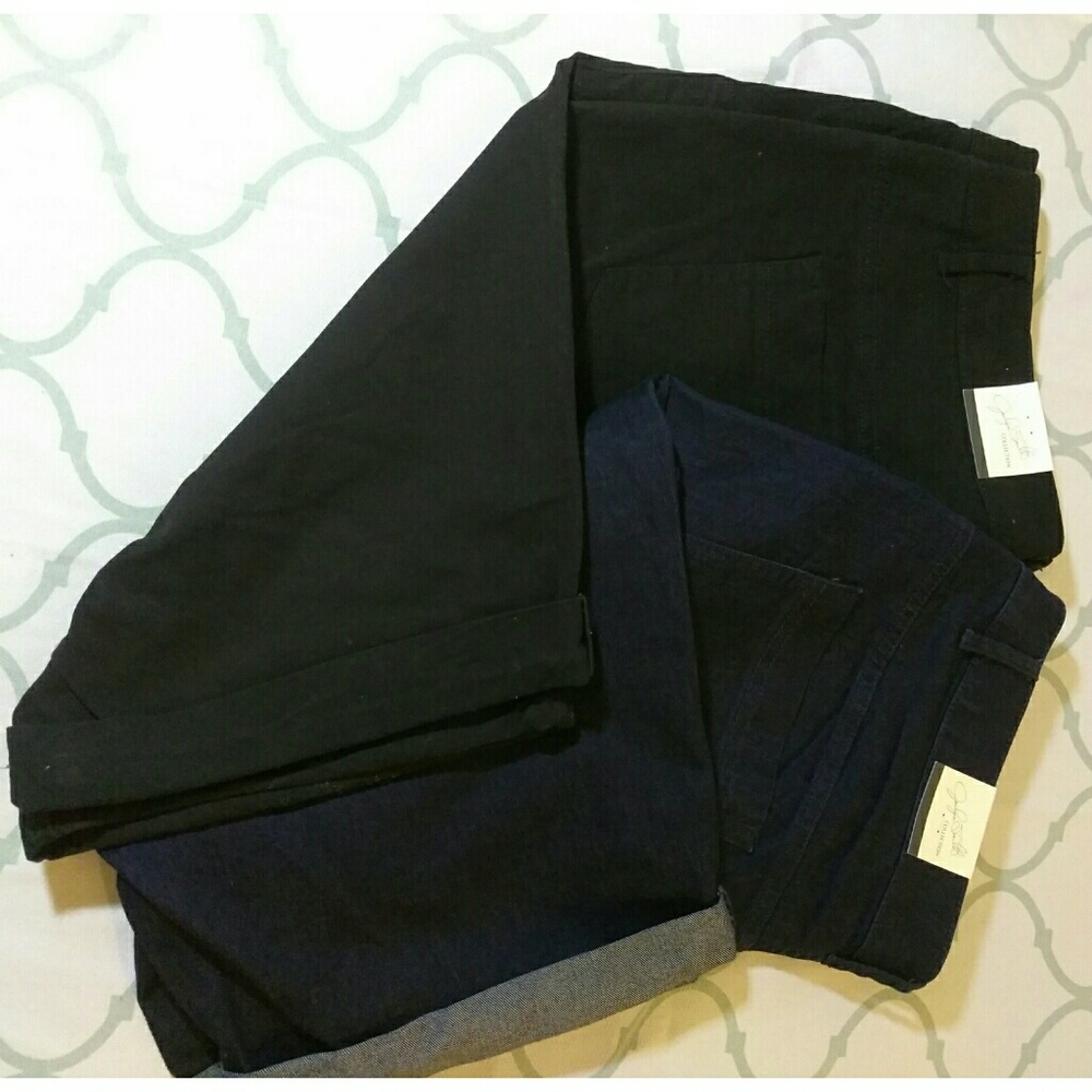 Women's denim Burmuda shorts